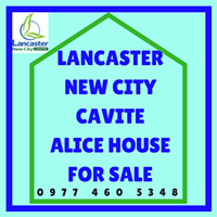 Lancaster New City Cavite Alice House for Sale